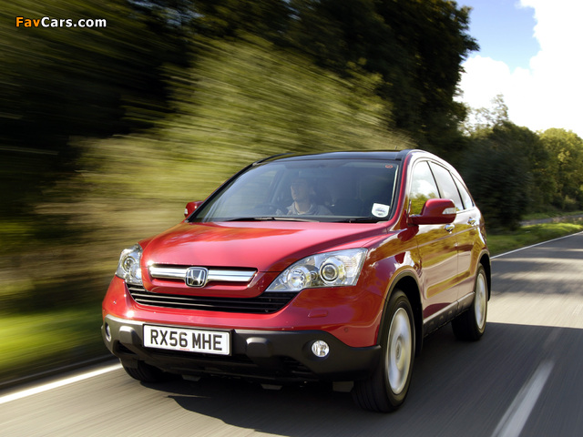 Pictures of Honda CR-V UK-spec (RE) 2006–09 (640 x 480)