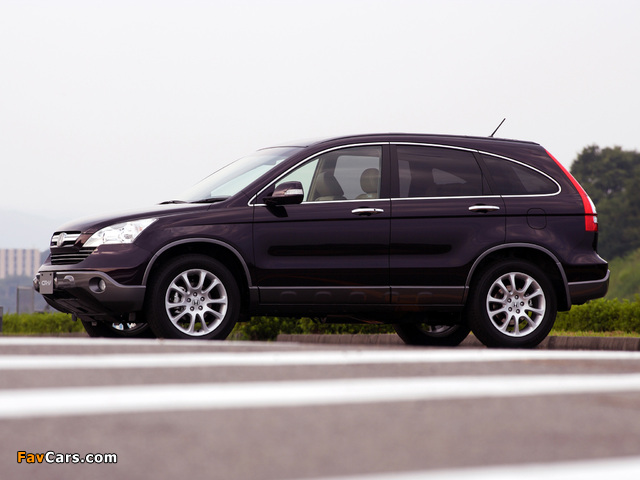 Pictures of Honda CR-V JP-spec (RE) 2006–09 (640 x 480)