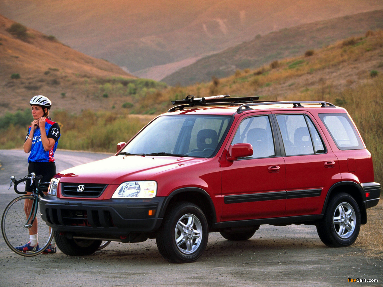 Honda CR-V US-spec (RD1) 1996–99 wallpapers (1280 x 960)