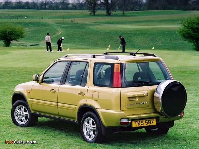 Honda CR-V UK-spec (RD1) 1999–2001 wallpapers (640 x 480)