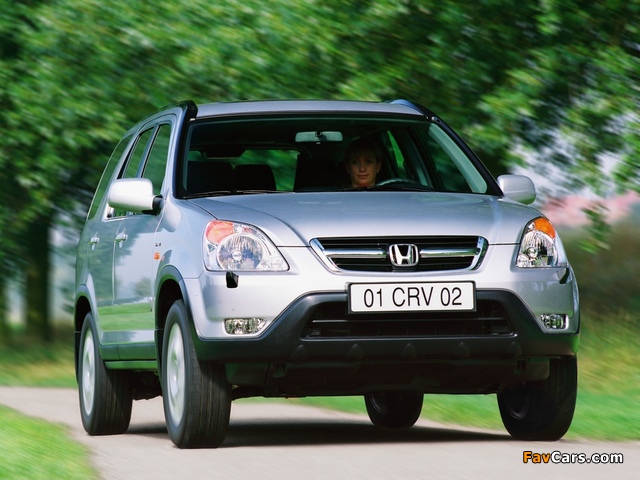 Honda CR-V (RD5) 2001–07 wallpapers (640 x 480)