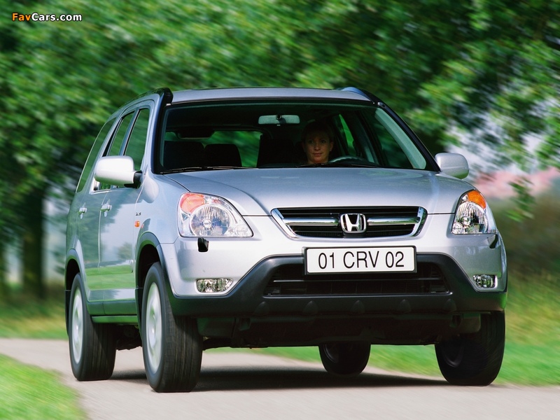 Honda CR-V (RD5) 2001–07 wallpapers (800 x 600)