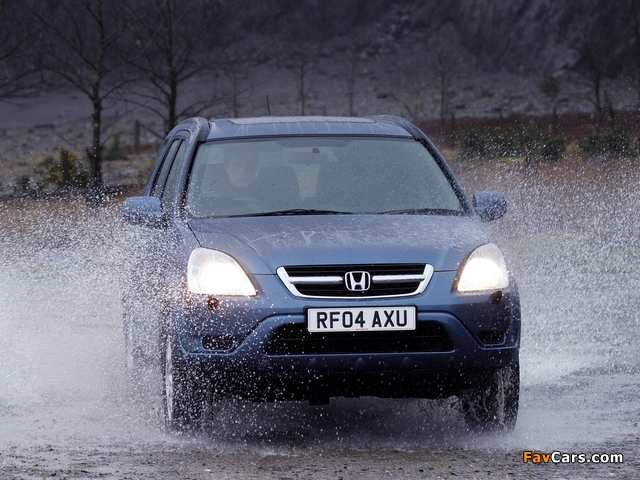 Honda CR-V UK-spec (RD5) 2001–07 wallpapers (640 x 480)