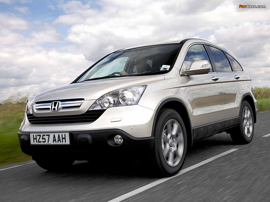 Honda CR-V UK-spec (RE) 2006–09 wallpapers (1024 x 768)