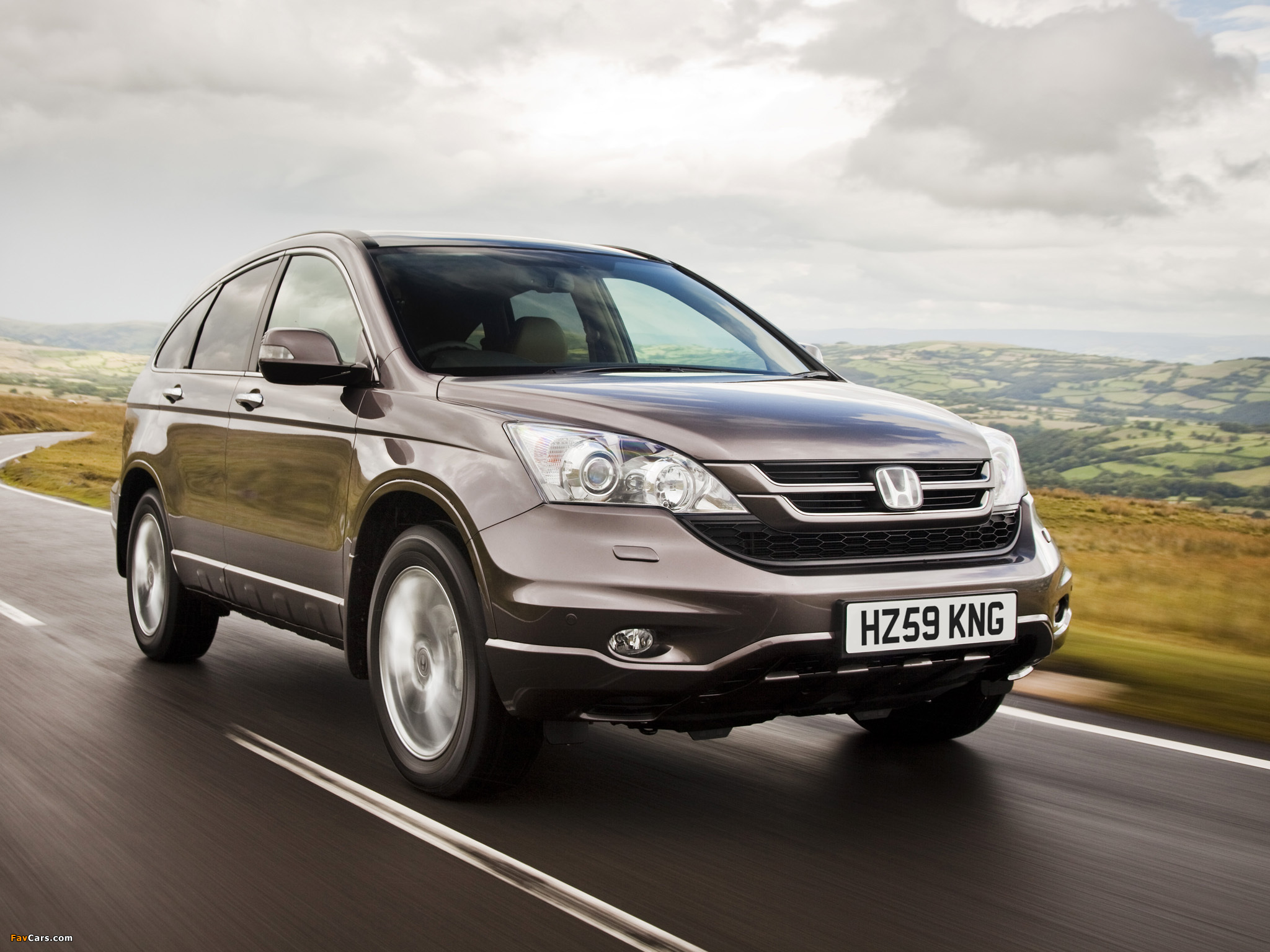 Honda CR-V UK-spec (RE) 2009–12 wallpapers (2048 x 1536)