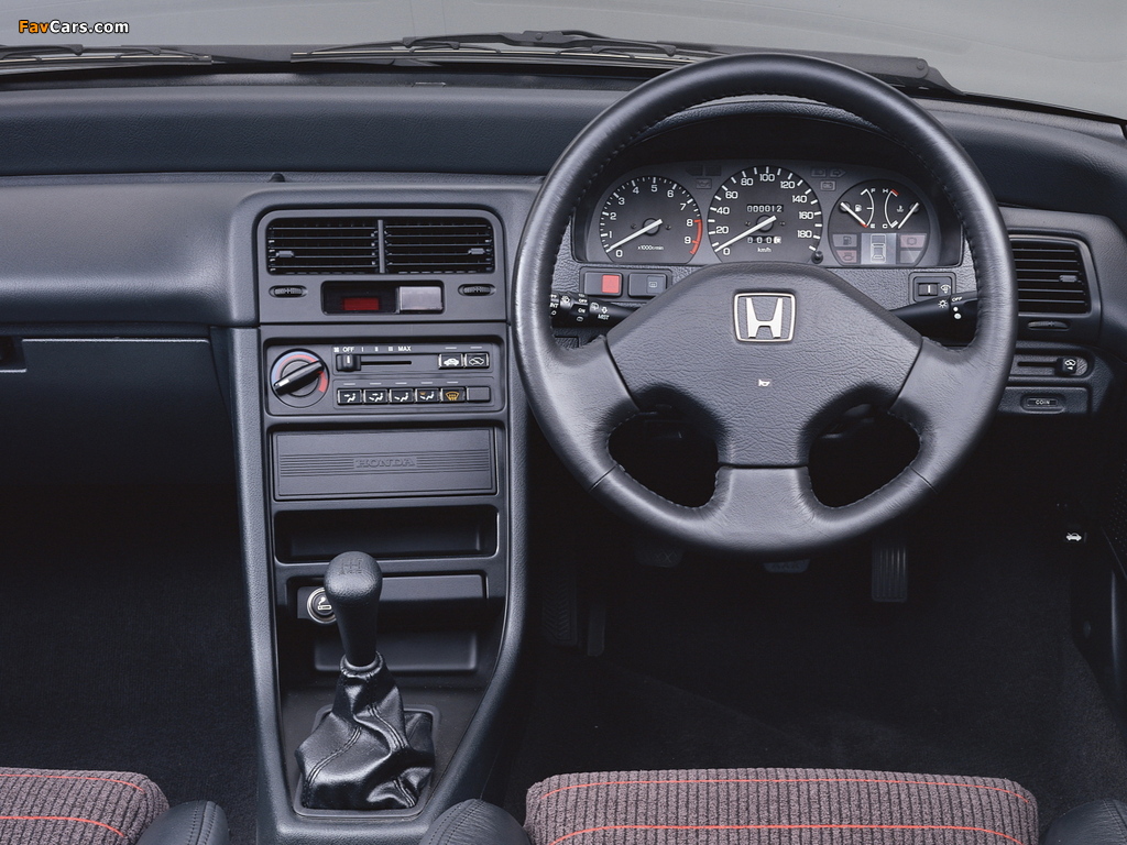 Honda CR-X SiR (EF8) 1989–91 images (1024 x 768)