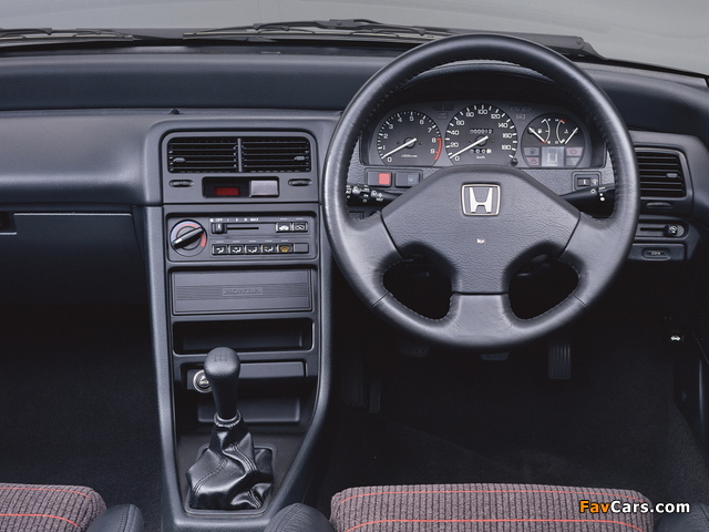 Honda CR-X SiR (EF8) 1989–91 images (640 x 480)