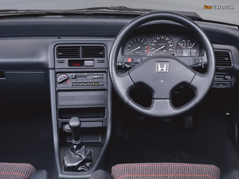 Honda CR-X SiR (EF8) 1989–91 images (800 x 600)