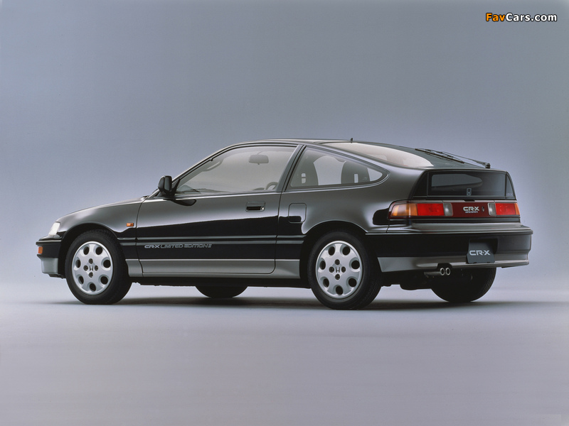 Honda CR-X 1.5X Limited Edition II (EF6) 1990 images (800 x 600)