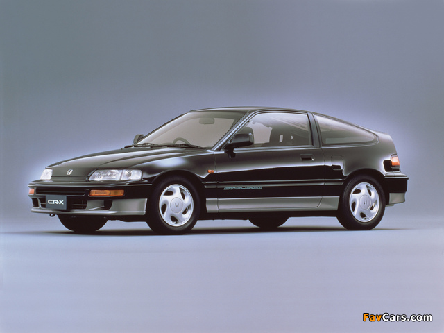 Honda CR-X 1.5X Style SII (EF6) 1991 wallpapers (640 x 480)