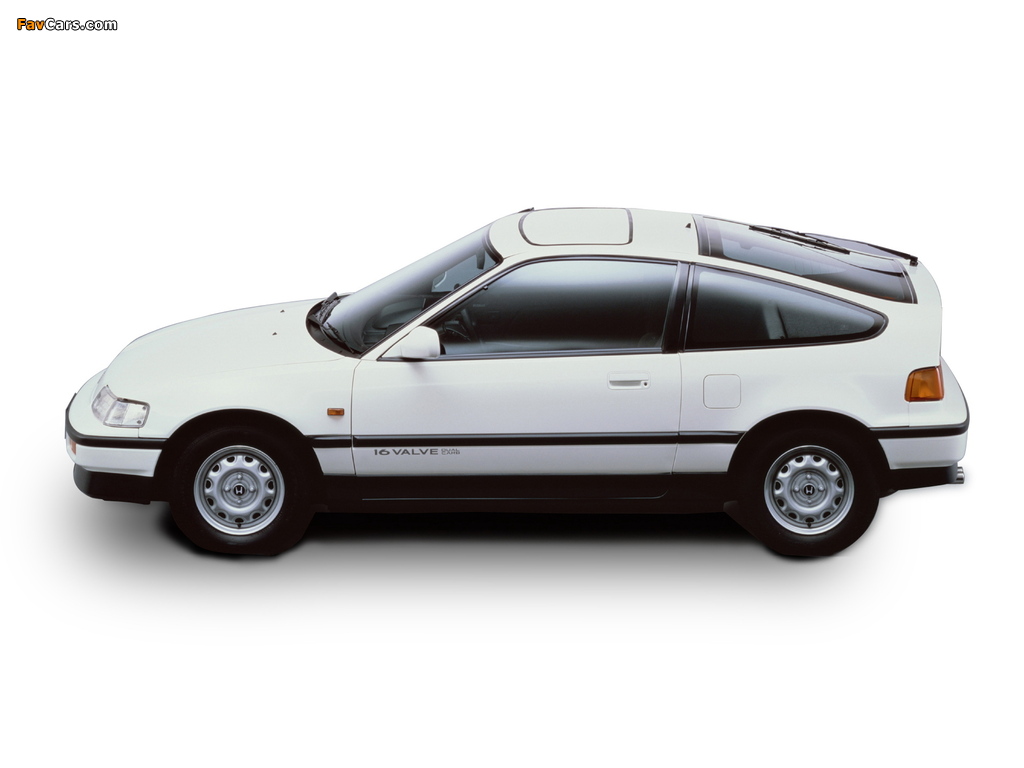 Images of Honda CR-X 1.5X (EF6) 1987–91 (1024 x 768)