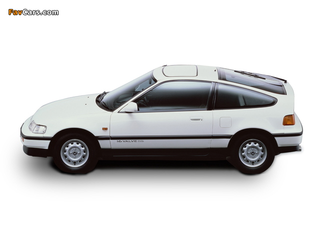 Images of Honda CR-X 1.5X (EF6) 1987–91 (640 x 480)