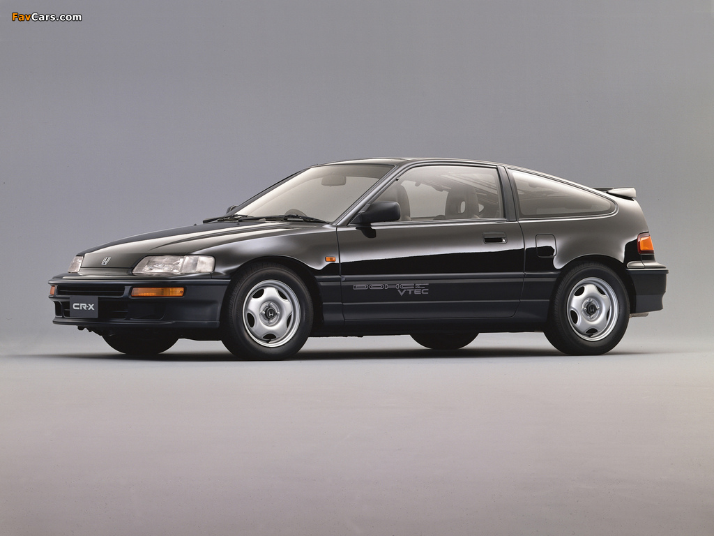 Images of Honda CR-X SiR (EF8) 1989–91 (1024 x 768)