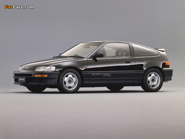 Images of Honda CR-X SiR (EF8) 1989–91 (640 x 480)