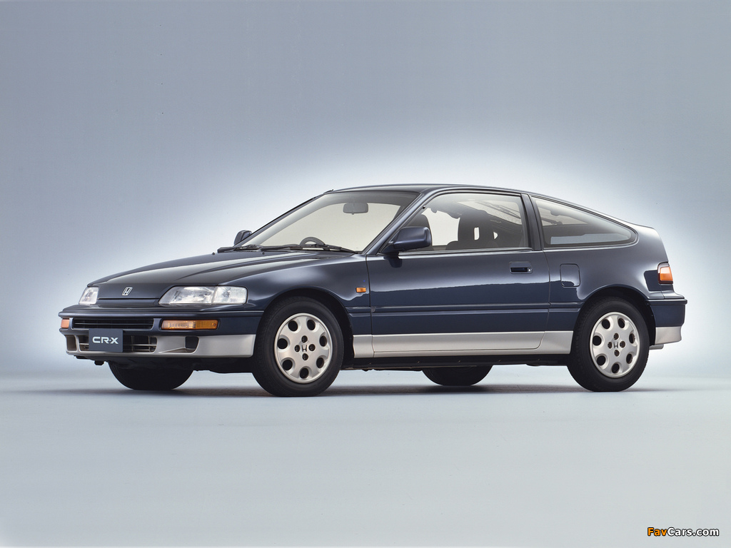 Images of Honda CR-X 1.5X Style S (EF6) 1991 (1024 x 768)