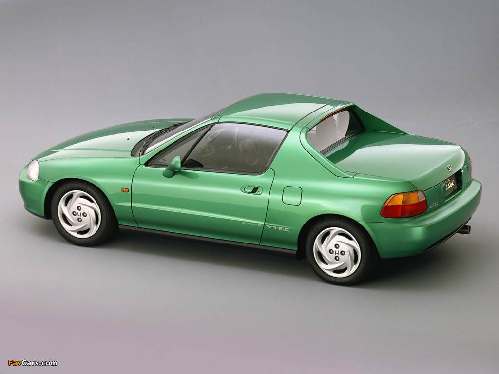 Honda CR-X del Sol SiR (EG2) 1992–98 wallpapers (1024 x 768)