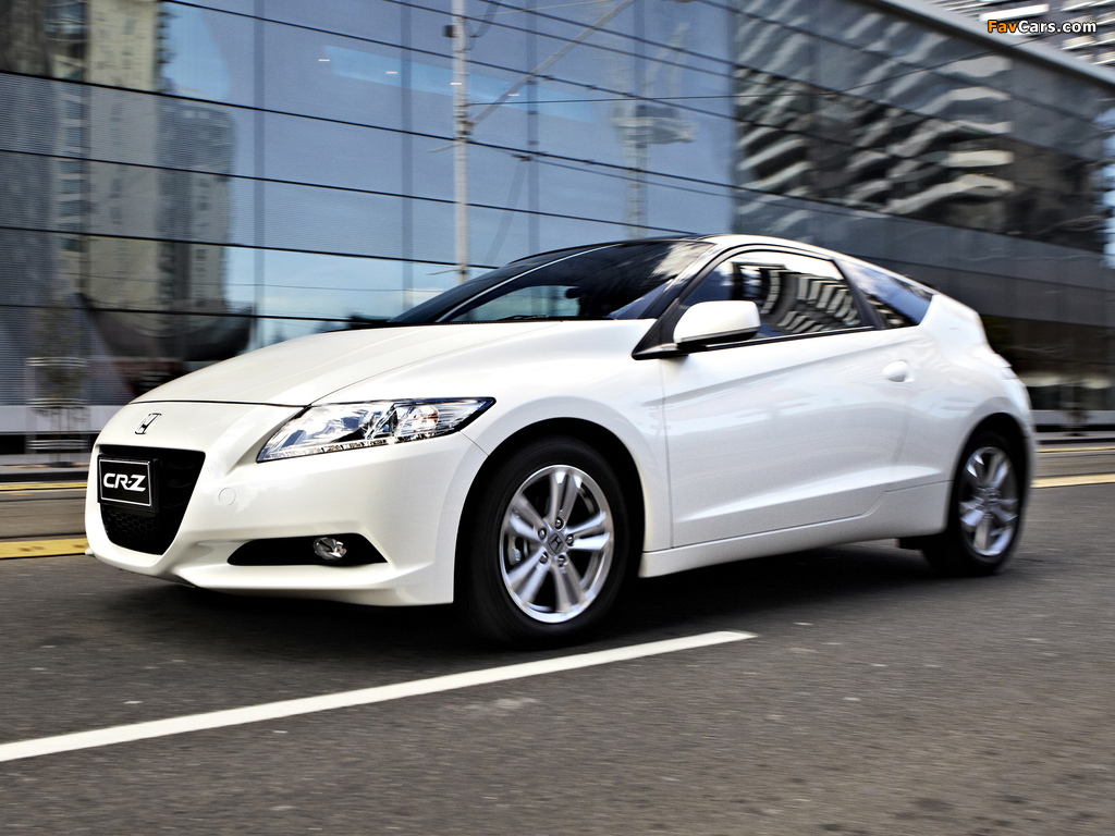 Honda CR-Z AU-spec (ZF1) 2010–12 pictures (1024 x 768)