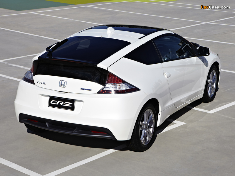 Honda CR-Z AU-spec (ZF1) 2010–12 pictures (800 x 600)