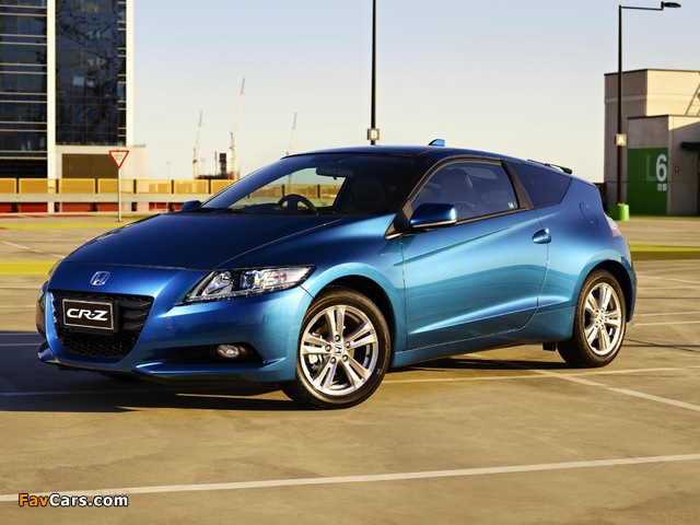 Honda CR-Z AU-spec (ZF1) 2010–12 wallpapers (640 x 480)