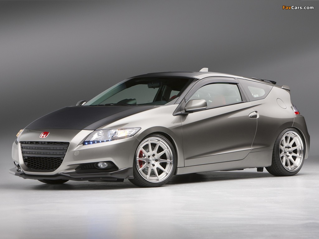 Honda CR-Z by Fortune Motorsports Samurai Gold (ZF1) 2010 wallpapers (1024 x 768)