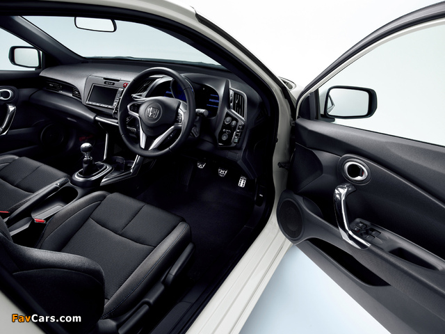 Honda CR-Z JP-spec Black Label (ZF1) 2011–12 images (640 x 480)