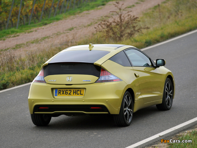 Honda CR-Z (ZF1) 2012 pictures (640 x 480)