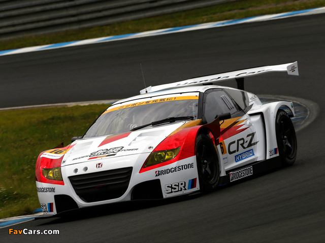 Mugen Honda CR-Z GT300 (ZF1) 2012 pictures (640 x 480)