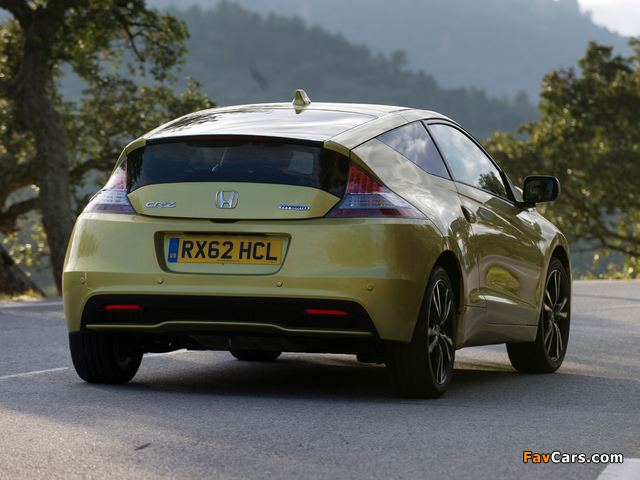 Photos of Honda CR-Z (ZF1) 2012 (640 x 480)