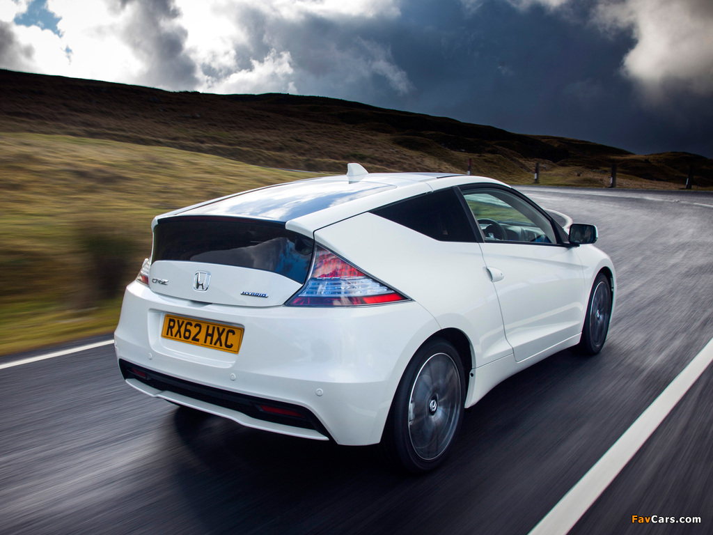 Pictures of Honda CR-Z UK-spec (ZF1) 2012 (1024 x 768)