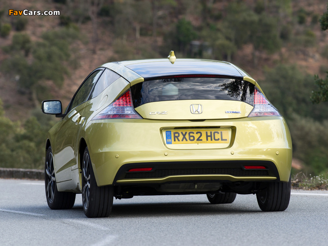 Pictures of Honda CR-Z (ZF1) 2012 (640 x 480)