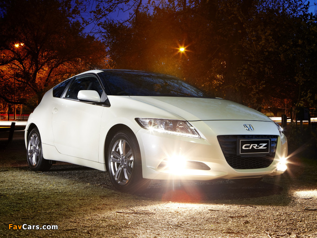 Honda CR-Z AU-spec (ZF1) 2010–12 wallpapers (640 x 480)