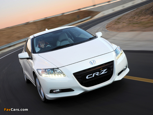 Honda CR-Z ZA-spec (ZF1) 2010–12 wallpapers (640 x 480)