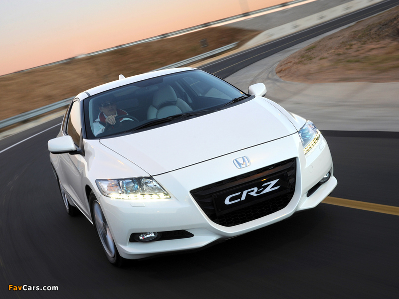 Honda CR-Z ZA-spec (ZF1) 2010–12 wallpapers (800 x 600)