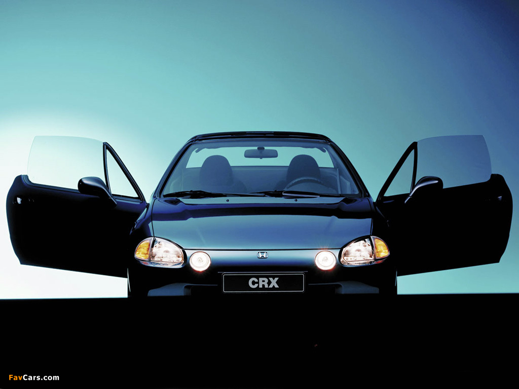Pictures of Honda CRX (EG) 1995–98 (1024 x 768)
