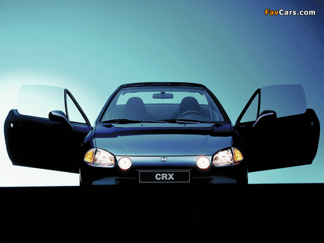 Pictures of Honda CRX (EG) 1995–98 (640 x 480)
