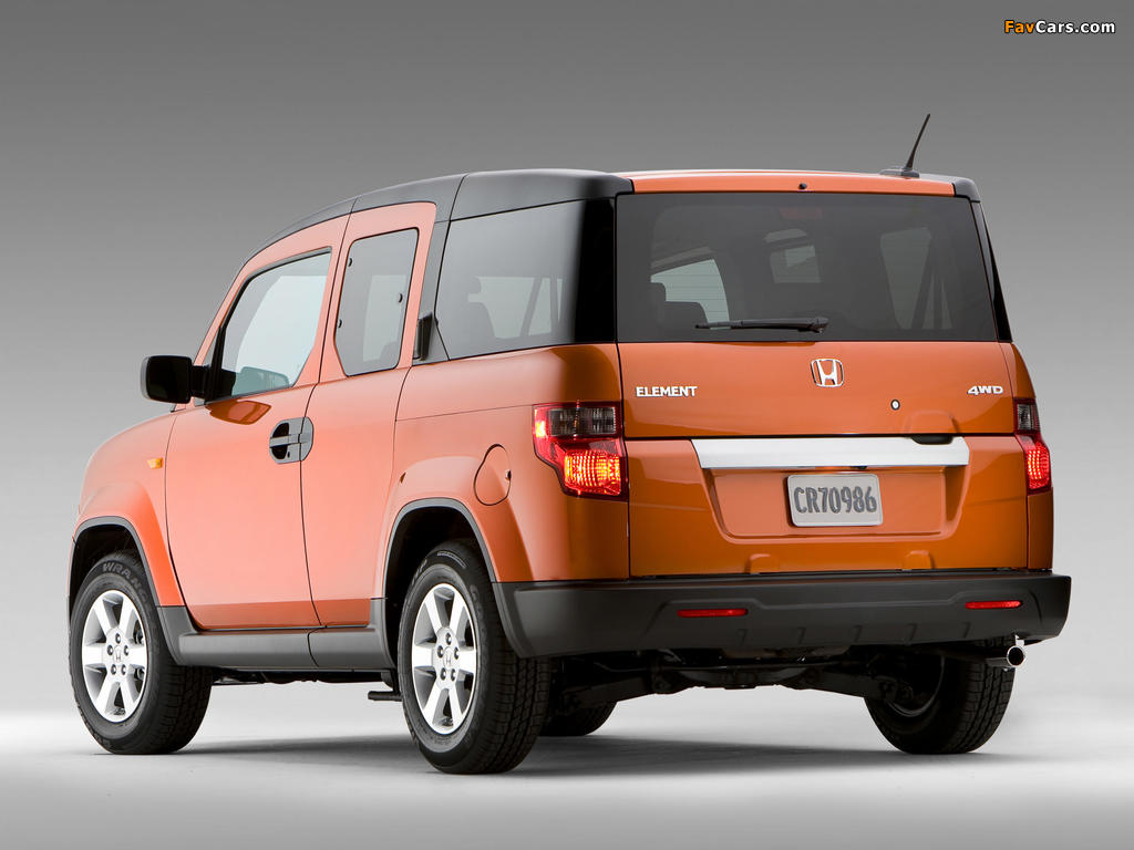 Honda Element EX North America (YH2) 2008–2010 pictures (1024 x 768)