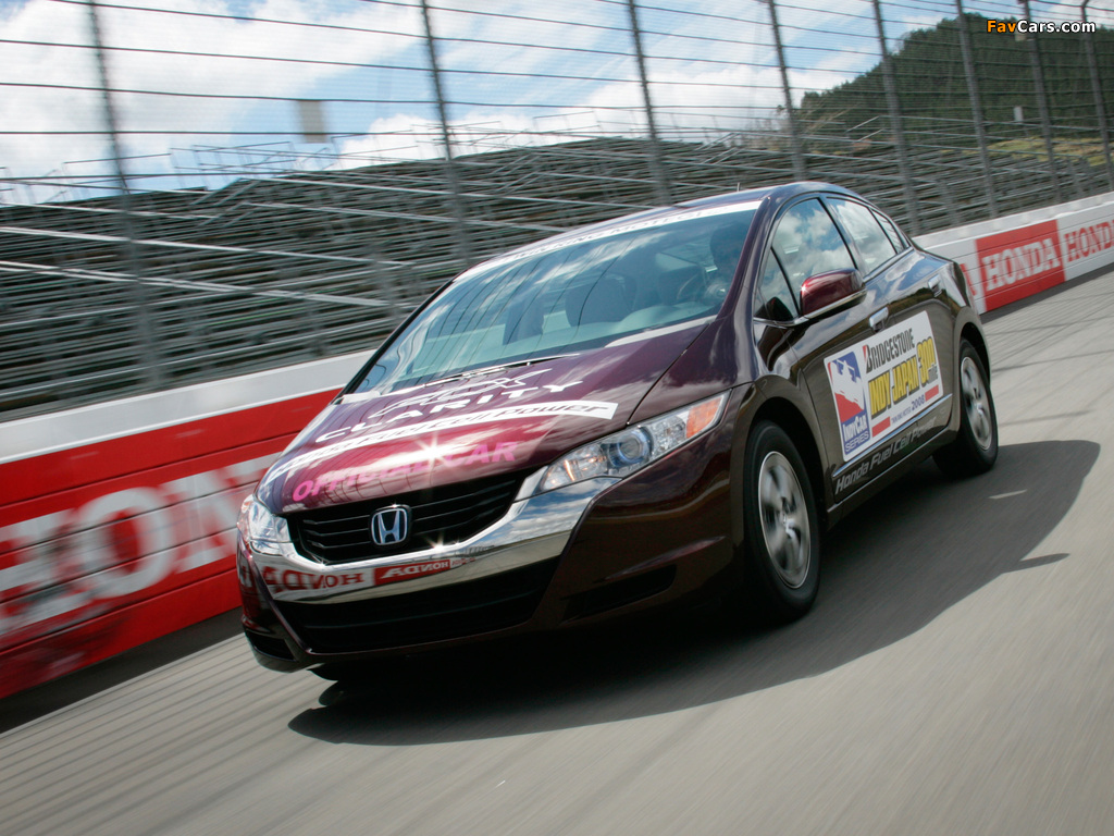 Honda FCX Clarity Indy Japan Official Car 2008 wallpapers (1024 x 768)