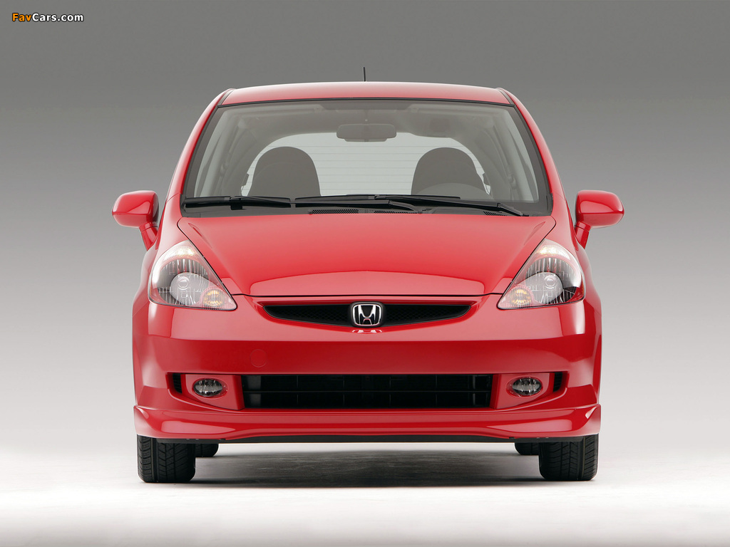 Honda Fit Sport US-spec (GD) 2006–08 pictures (1024 x 768)