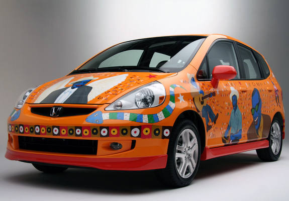 Honda Fit Custom Art Car (GD) 2007 wallpapers