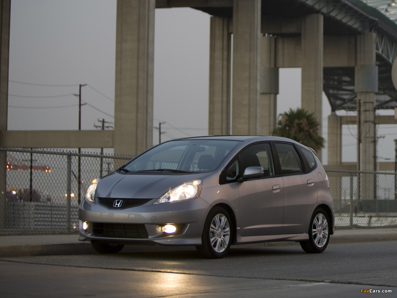 Honda Fit Sport US-spec (GE) 2008–11 wallpapers (1280 x 960)