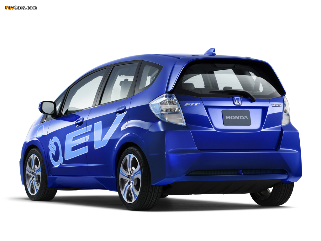 Honda Fit EV Concept (GE) 2010 pictures (1024 x 768)