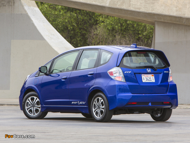 Honda Fit EV US-spec (GE) 2012 pictures (640 x 480)