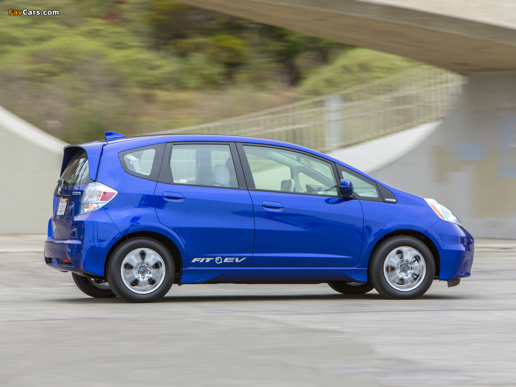 Honda Fit EV US-spec (GE) 2012 pictures (1024 x 768)