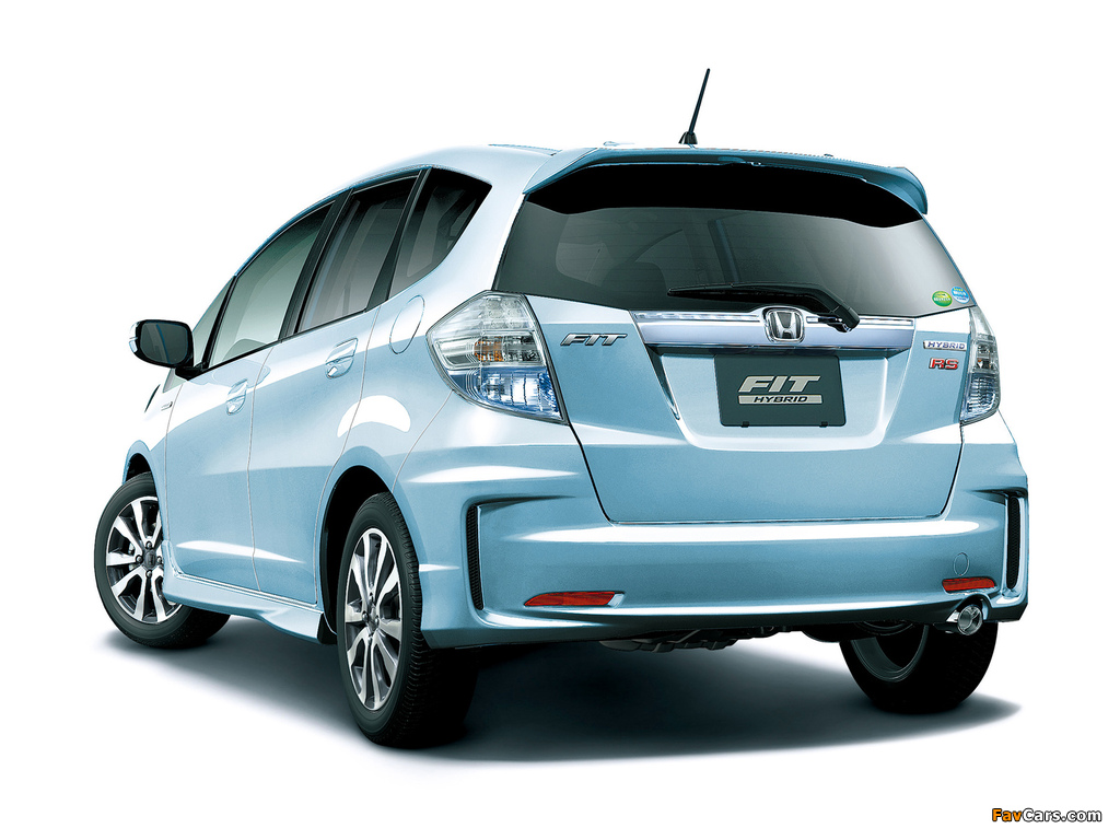 Honda Fit Hybrid RS (GP1) 2012 pictures (1024 x 768)