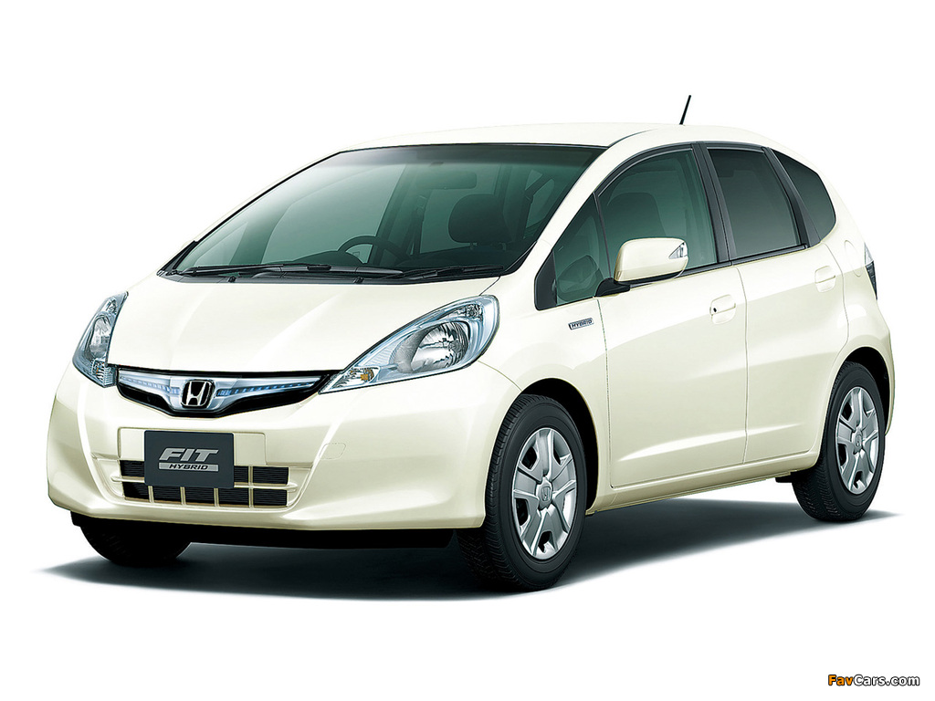 Honda Fit Hybrid She`s (GP1) 2012 pictures (1024 x 768)