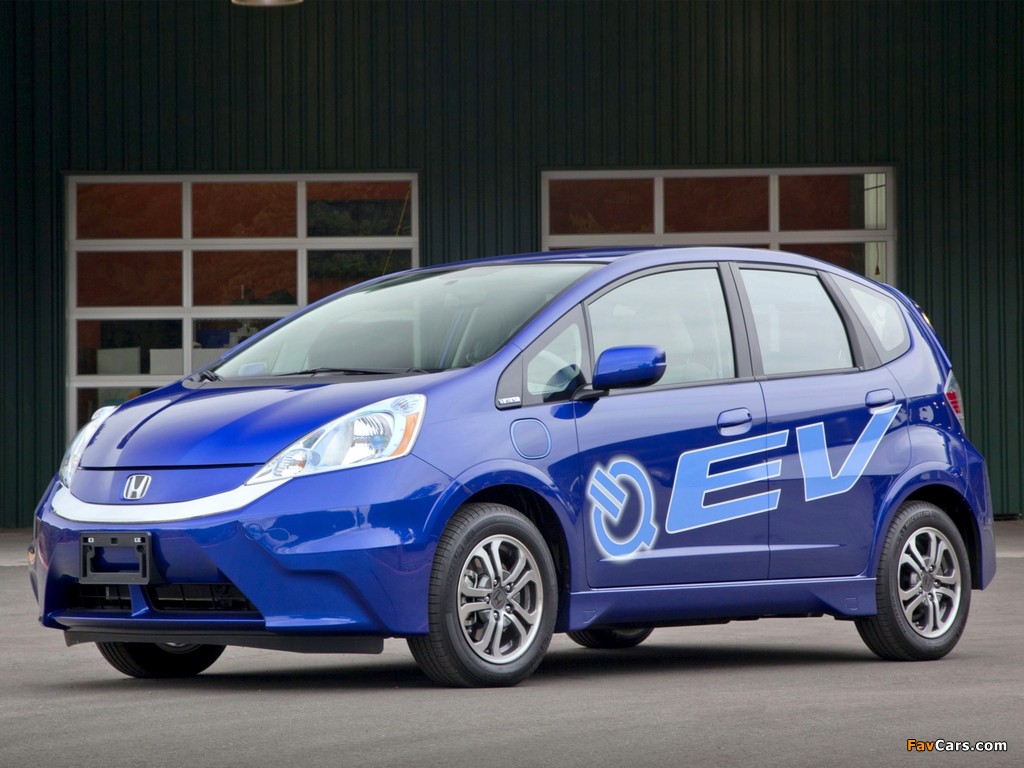 Honda Fit EV US-spec (GE) 2012 wallpapers (1024 x 768)