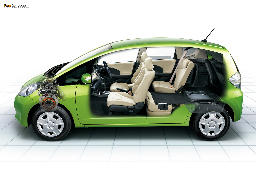 Images of Honda Fit Hybrid (GP1) 2010 (1024 x 768)