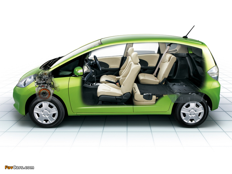 Images of Honda Fit Hybrid (GP1) 2010 (800 x 600)