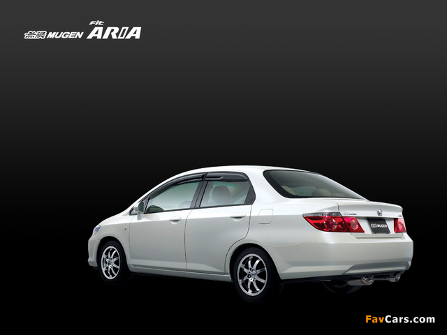 Pictures of Mugen Honda Fit Aria 2005–09 (640 x 480)