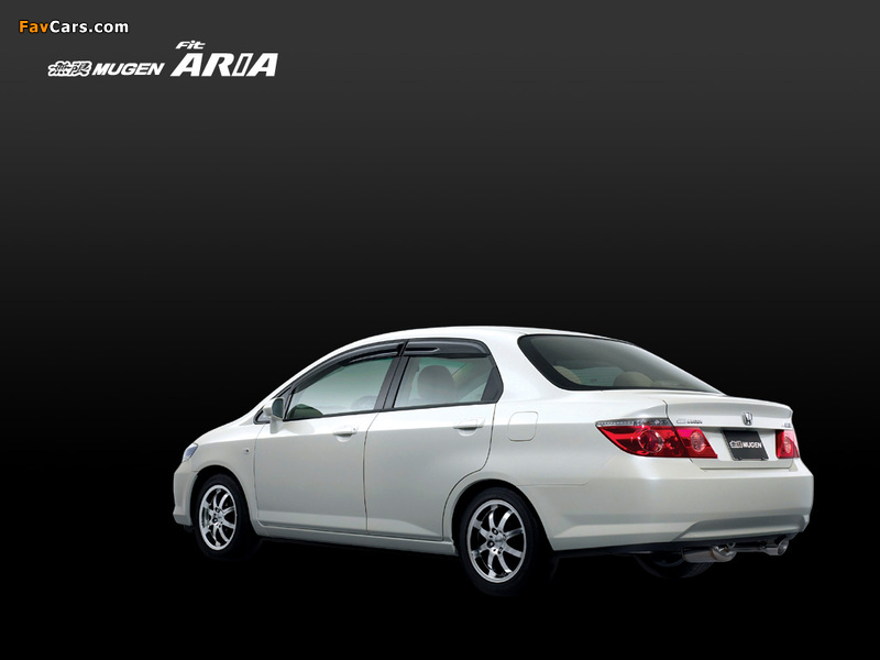 Pictures of Mugen Honda Fit Aria 2005–09 (800 x 600)